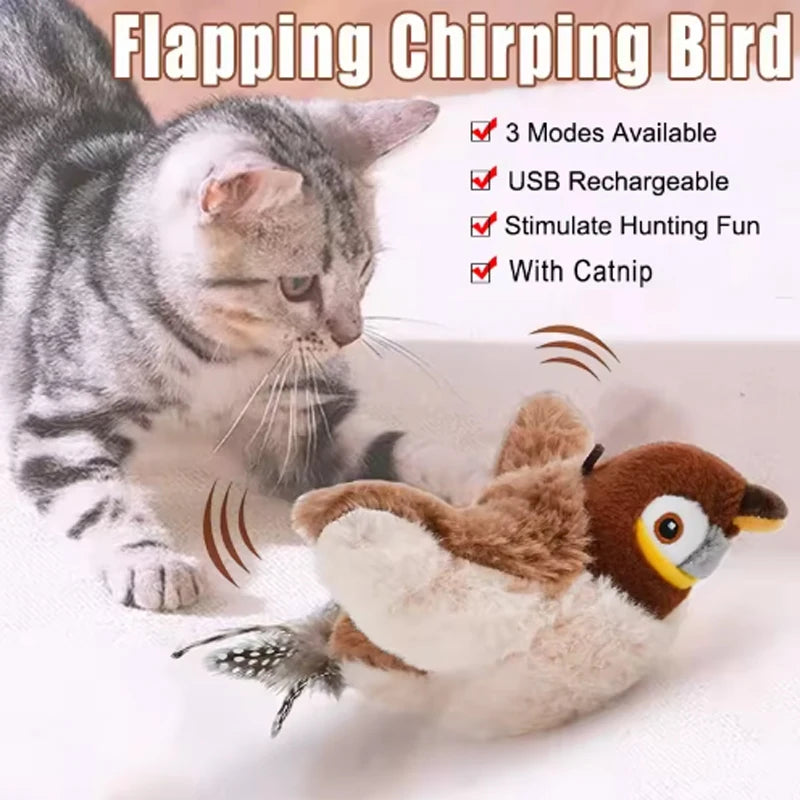 Cat Toy Interactive Flapping Bird