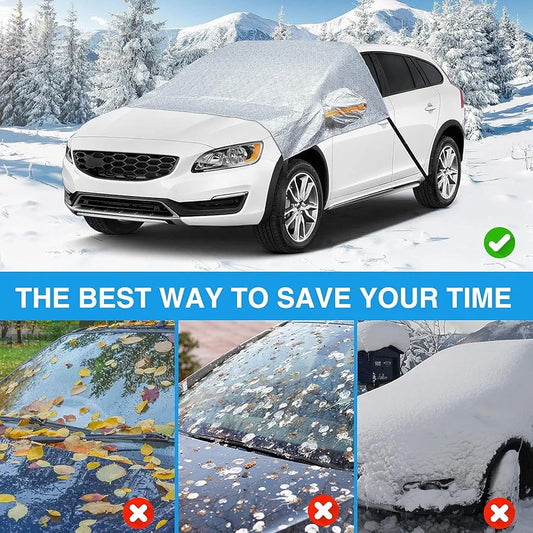 Magnetics Windshield Snow Protection - Front Cover